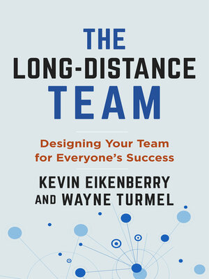 cover image of The Long-Distance Team
